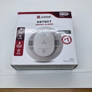 Kidde Smoke Alarm with Voice Alerts - White
